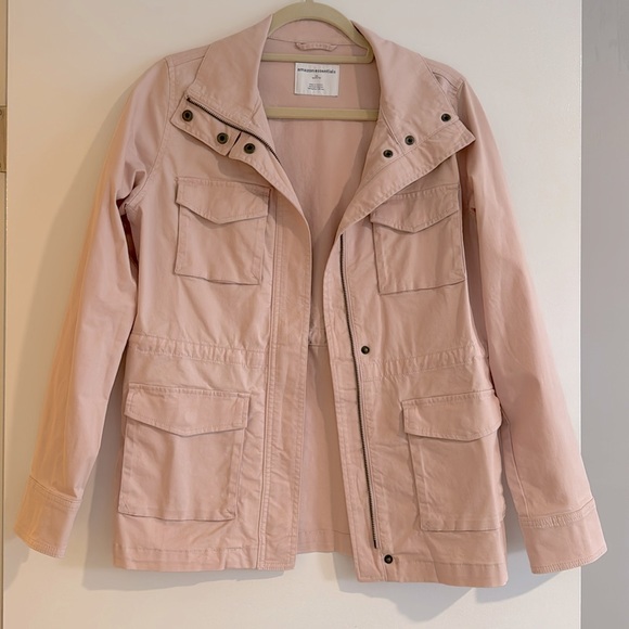 Pink Utility Jacket - Picture 1 of 4